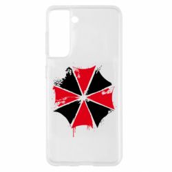 Чохол для Samsung S21 Амбрела арт бризки - PrintSalon