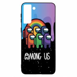Чохол для Samsung S21+ Among Us art paints-PrintSalon Чохол для Samsung S21+ Among Us art paints