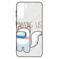 Чохол для Samsung S21+ Among us cute cat-PrintSalon Чохол для Samsung S21+ Among us cute cat