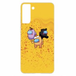 Чохол для Samsung S21+ Among us drips-PrintSalon Чохол для Samsung S21+ Among us drips