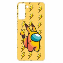 Чохол для Samsung S21+ Among Us - Pikachu skin-PrintSalon Чохол для Samsung S21+ Among Us - Pikachu skin