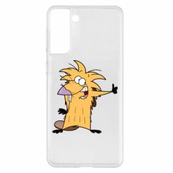 Чехол для Samsung S21+ Angry Beavers: Norbert - PrintSalon