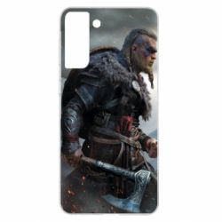 Чехол для Samsung S21+ Assassin's Creed Valhalla - PrintSalon