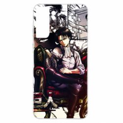 Чохол для Samsung S21+ Attack on Titan Кapral Levi - PrintSalon