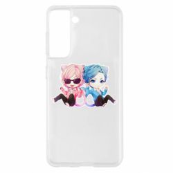 Чехол для Samsung S21 Ayato and Yuri - PrintSalon