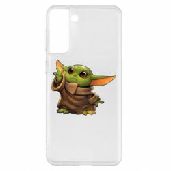 Чохол для Samsung S21+ Baby Yoda Force - PrintSalon
