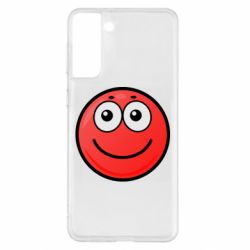 Чохол для Samsung S21+ Ball with smile - PrintSalon