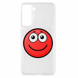 Чохол для Samsung S21 Ball with smile - PrintSalon