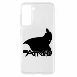 Чехол для Samsung S21 Batman and text