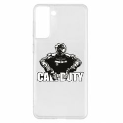 Чохол для Samsung S21+ Боєць CoD - PrintSalon