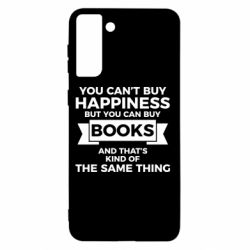 Чехол для Samsung S21+ Books are happiness - PrintSalon