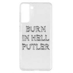 Чехол для Samsung S21+ Born in Hell Putin - PrintSalon