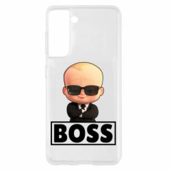 Чехол для Samsung S21 Boss Baby - PrintSalon