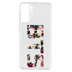 Чехол для Samsung S21+ BTS collage - PrintSalon