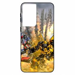 Чохол для Samsung S21 Bumblebee and Optimus Prime - PrintSalon
