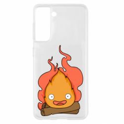 Чохол для Samsung S21 Calcifer vector - PrintSalon