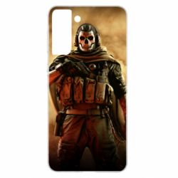 Чохол для Samsung S21+ Call of duty Ghost - PrintSalon