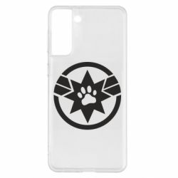 Чохол для Samsung S21+ Captain Marvel's Cat - PrintSalon