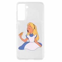 Чехол для Samsung S21 Chinerella Pizza - PrintSalon