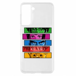 Чохол для Samsung S21 Cowboy Bebop Eyes - PrintSalon