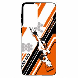 Чохол для Samsung S21 CS: GO AWP Asiimov Skin - PrintSalon