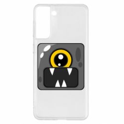 Чехол для Samsung S21+ Cute black boss-PrintSalon Чехол для Samsung S21+ Cute black boss