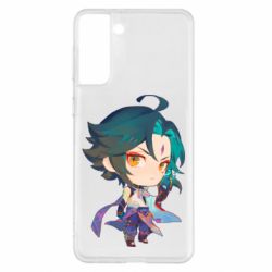 Чехол для Samsung S21+ Cute Chibi Xiao - PrintSalon