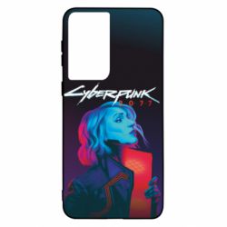 Чохол для Samsung S21 Cyberpunk Girl Portrait - PrintSalon