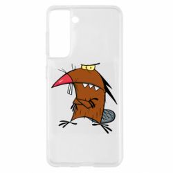 Чехол для Samsung S21 Daggett Beaver - PrintSalon