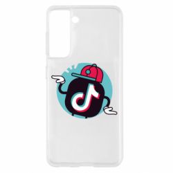 Чехол для Samsung S21 Dancing Tik tok - PrintSalon