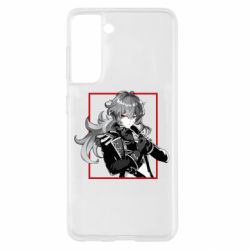 Чехол для Samsung S21 Diluc Genshin Impact - PrintSalon