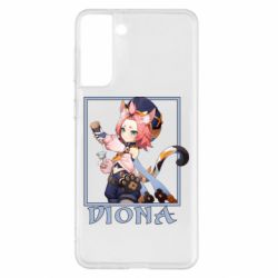 Чехол для Samsung S21+ Diona Genshin Impact - PrintSalon