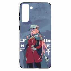 Чехол для Samsung S21+ DITF Zero Two Art - PrintSalon
