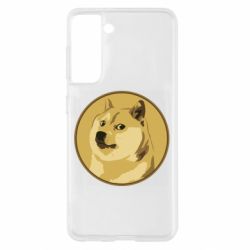 Чехол для Samsung S21 Dogecoin - PrintSalon