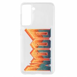 Чохол для Samsung S21 Doom old logo - PrintSalon