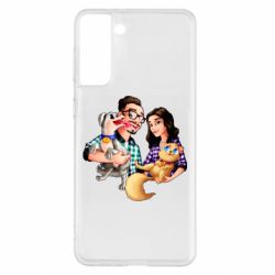 Чехол для Samsung S21+ Edison Family - PrintSalon