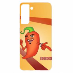 Чохол для Samsung S21 Edison Pepper - PrintSalon
