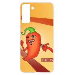 Чохол для Samsung S21+ Edison Pepper - PrintSalon