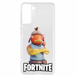 Чехол для Samsung S21+ Fishstick Fortnite - PrintSalon