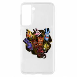 Чехол для Samsung S21 Five Nights At Freddy's monsters