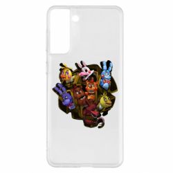 Чехол для Samsung S21+ Five Nights At Freddy's monsters-PrintSalon Чехол для Samsung S21+ Five Nights At Freddy's monsters