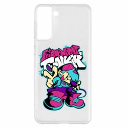 Чехол для Samsung S21+ FnF Boy And Logo - PrintSalon