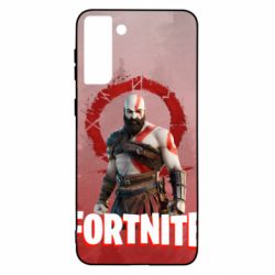 Чехол для Samsung S21+ Fortnite Kratos - PrintSalon