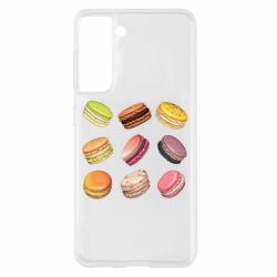 Чехол для Samsung S21 Французский макарун - PrintSalon