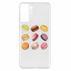 Чехол для Samsung S21+ Французский макарун - PrintSalon