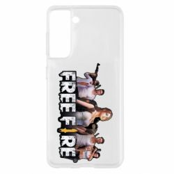 Чохол для Samsung S21 Free Fire Team - PrintSalon