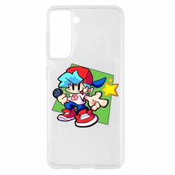 Чехол для Samsung S21 Friday Night Funkin Star - PrintSalon
