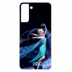 Чехол для Samsung S21+ Frozen Elsa - PrintSalon