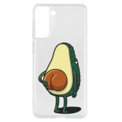 Чехол для Samsung S21+ Funny avocado - PrintSalon
