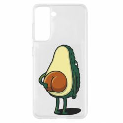Чохол для Samsung S21 Funny avocado